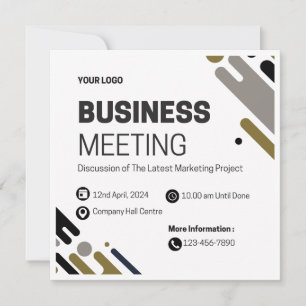 Invitación Reunión de negocios