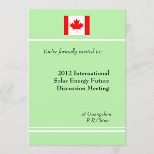 Invitación Reunión de negocios internacional profesional