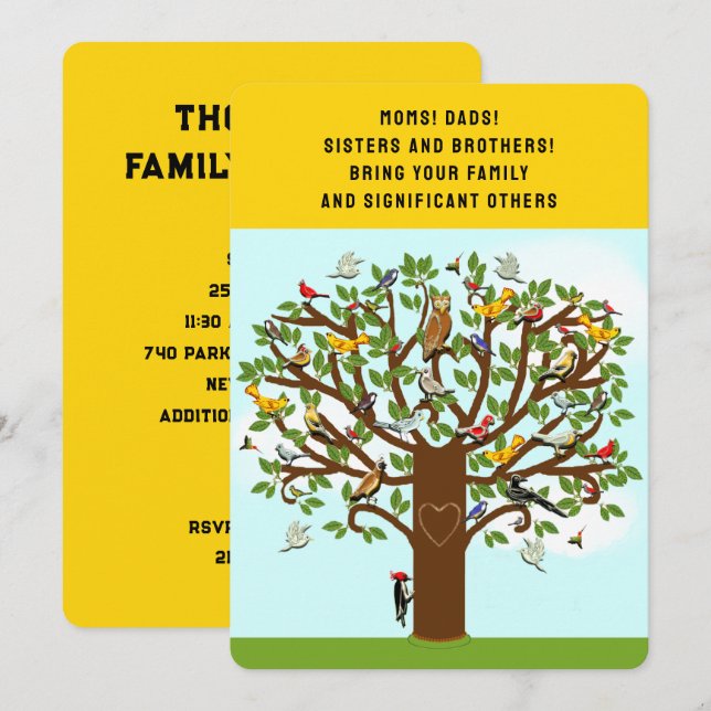 Invitación Reunión de verano (Anverso / Reverso)