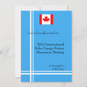 Invitación Reunión empresarial internacional y profesional