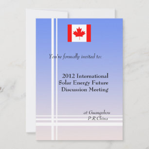 Invitación Reunión empresarial internacional y profesional