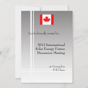 Invitación Reunión empresarial internacional y profesional