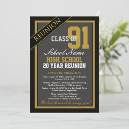 Invitación Reunión escolar formal de secundaria