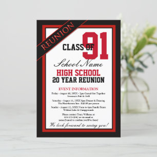 Invitación Reunión escolar formal de secundaria