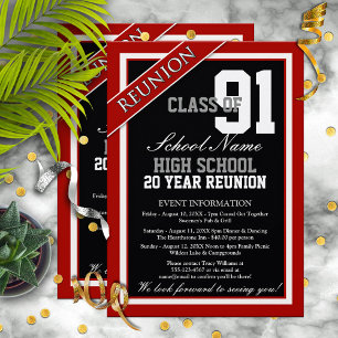 Invitación Reunión escolar formal de secundaria