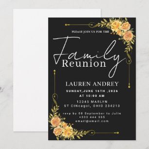 Invitación Reunión Familiar con Escritura Moderna