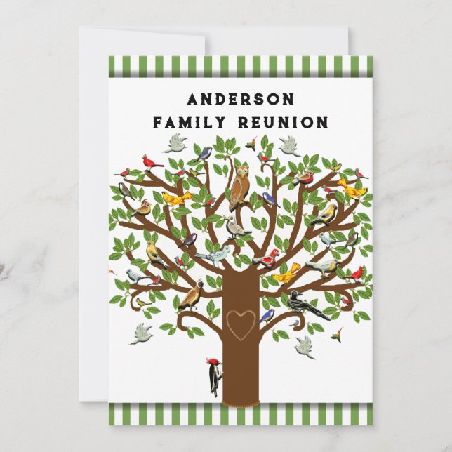 Invitación Reunión familiar creativa (Anverso)