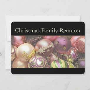 Invitación Reunión familiar de navidades