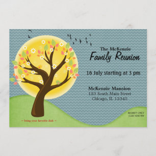 Invitación Reunión Familiar de Verano