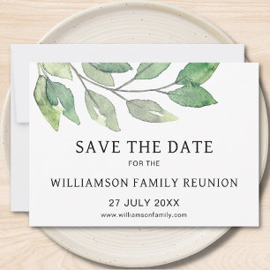 Invitación Reunión Familiar Guardar La Fecha