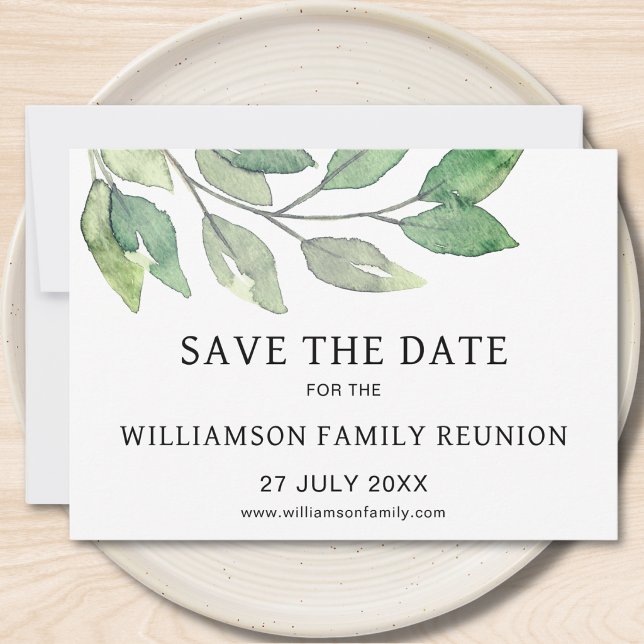 Invitación Reunión Familiar Guardar la Fecha (Subido por el creador)