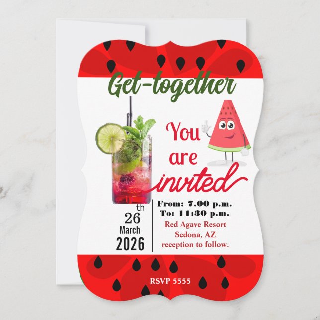 Invitación Reunirse (Anverso)