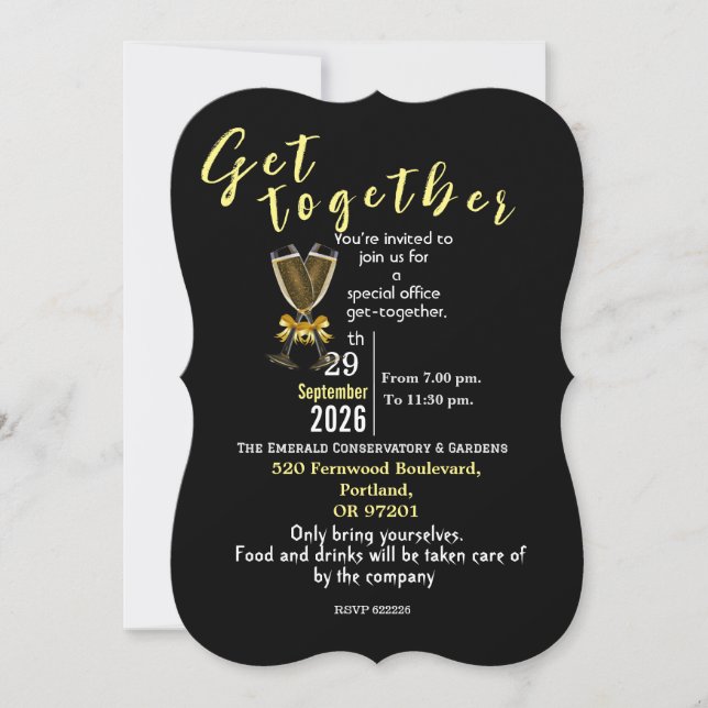 Invitación Reunirse (Anverso)