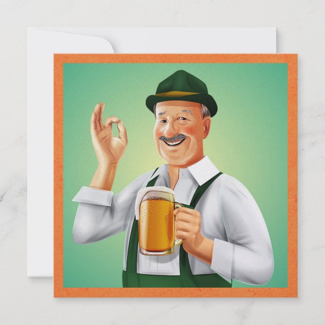 Invitación Rev 1 OKTOBERFEST / Fiesta de Octubre (Anverso)
