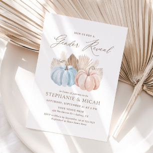 Invitación Revelación de Boho Fall