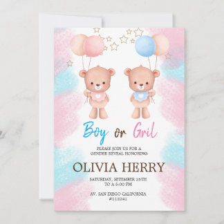 INVITACION REVELACION DE GENERO