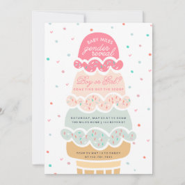 Invitación REVELACIÓN DE GÉNERO - aquí está el fiesta de hela