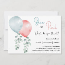 Revelación de género ¿Azul o Rosa Qué crees?