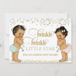 Invitación Revelación de género de bebé Twinkle Little Star É