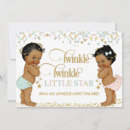 Invitación Revelación de género de bebé Twinkle Little Star É