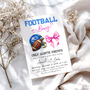 Invitación Revelación de género de Chica de chico rosa azul d