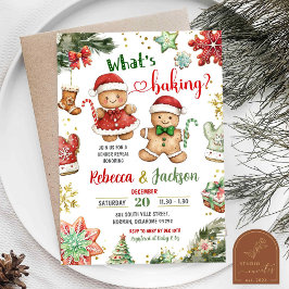 Invitación Revelación de género de las cookies de pan de jeng