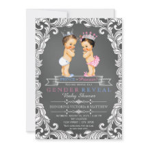 Revelación de género de Prince o Princess Chalkboa