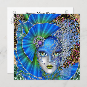 Invitación revisada al Mardi Gras de Masquerade