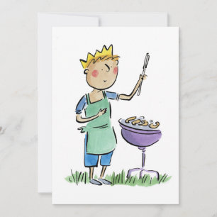 Invitación Rey de BBQ