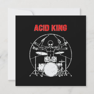 Invitación Rey del ácido