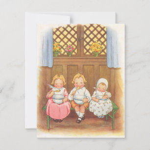 Invitación Rhyme de guardería para niños de origen materno