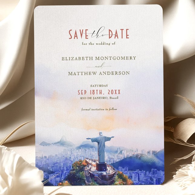 Invitación Río de Janeiro Brasil Salva la Fecha Cristo (Subido por el creador)