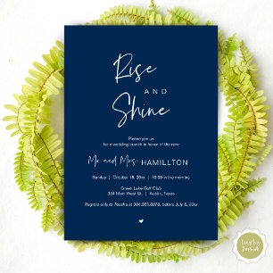 Invitación Rise and Shine, Brunch post boda