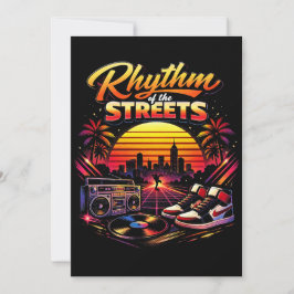 Invitación Ritmo de las Calles