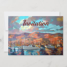 Invitación Riviera americana
