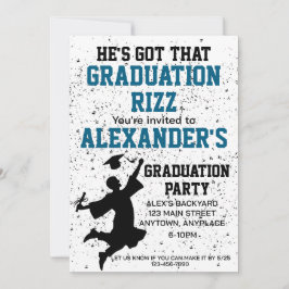 Invitación Rizz de Graduación