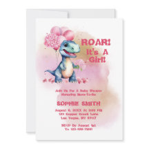 Roar es un dinosaurio bebé Chica T-Rex