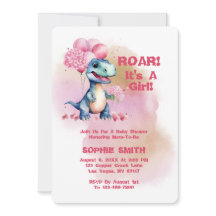 Roar es un dinosaurio bebé Chica T-Rex