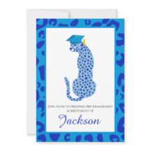 : Roaring with Pride Blue Leopard