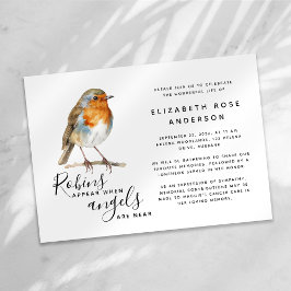 Invitación Robin Celebration of Life Memorial Service