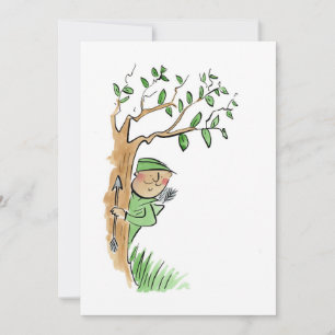 Invitación Robin Hood, Sherwood Forest, Nottingham