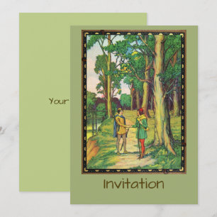 Invitación Robin Hood y Little John
