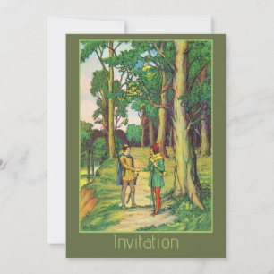 Invitación Robin Hood y Little John 