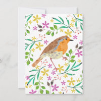Robin Red Breast, pájaro de Navidades