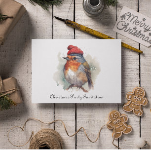 Invitación Robin Winter Delight, personalizado