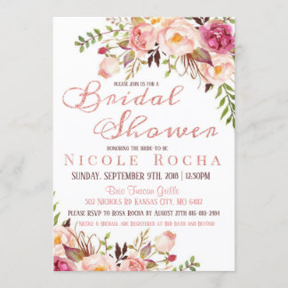 Invitación Rocha Bridal Shower