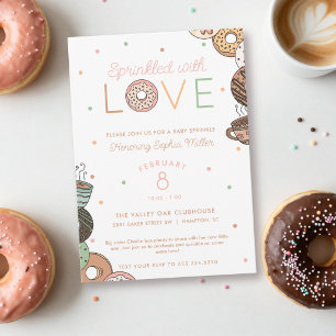 Invitación Rociado con Amor Sprinkle Baby Shower