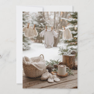 Invitación Rociado en Nieve    Cacao Caliente