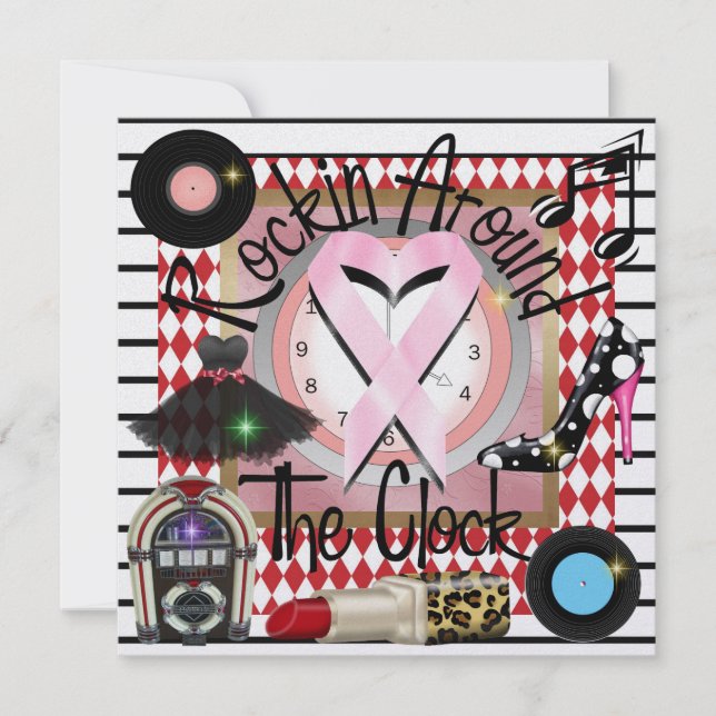 Invitación Rockin' para la cura - SRF (Anverso)