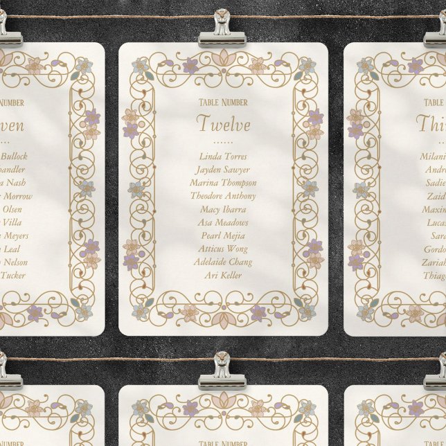 Invitación Rococo Revival Elegant Vintage Floral Wedding (Subido por el creador)